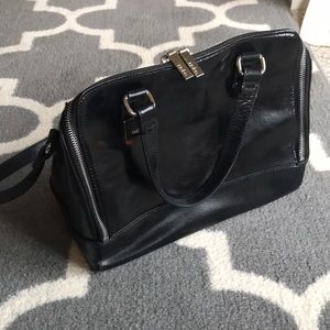 Hobo Black Leather Purse